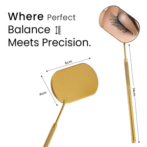 Custom Retail Packaging Cute <b>Lash</b> Mirrors for Professional <b>Lash</b> Stylists Mirror for Eyelashes Beauty Brands and Distributors - Product Image 2