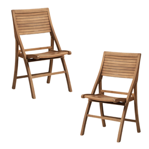 Chaise pliante moderne en bois massif, design minimaliste, durable, pour restaurants en plein air, mobilier commercial - Product Image 6