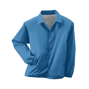 OEM Custom Unisex Design Waterproof Nylon Track <b>Jacket</b> Polyester Windbreaker <b>Running</b> Outdoor Sports Mens Racing Plain Dyed - Product Image 3
