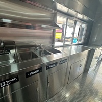 Kiosque alimentaire sur mesure entièrement équipé, camion de restauration rapide, camion à pizzas, camion à glaces, kiosque mobile, remorque à café, remorque à tacos, remorque de concession alimentaire
