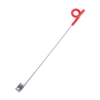 Aislador de Cerca Eléctrica de 450 mm con Diseño de Cola de Cabra y Clavo Galvanizado para Cercas de Caballos, Ganado y Animales