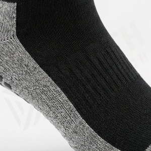 Black Crew <b>Socks</b> Solid Color Breathable Knitted Spandex Polyester Adult Casual Daily Wear Summer Standard <b>Thickness</b> - Product Image 5