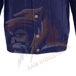 Dernier design, prix abordable, veste en jean décontractée pour homme, manches longues, respirante, chaude, élégante, veste en jean sur mesure pour homme - Product Image 5