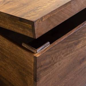 Vandana Vertex Aston Dark Mango <b>Wood</b> <b>Chest</b> Bench - Product Image 5