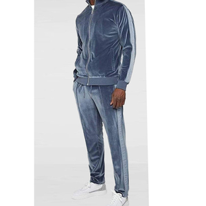 Ensembles de survêtements 2 pièces pour hommes avec capuche et fermeture éclair intégrale, tenues de jogging, ensembles de survêtements d'hiver, pantalons de survêtement de course, tenues d'automne - Product Image 1