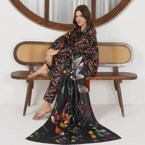 Collection Hiver : Nouveaux Designs de Robes Khaddar Pakistanaises pour Femmes – Tenues de Mariage 3 Pièces en Gros - Product Image 3