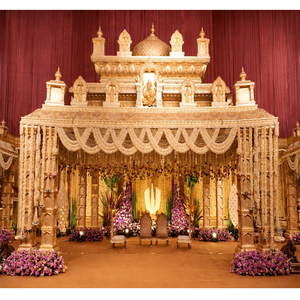 Mandap de Lujo Grandioso Manavarai para Bodas y Salones de Conferencias, Kalyana Mandapam para Bodas Tamiles, Mandap de Estilo Sureño Indio - Product Image 1