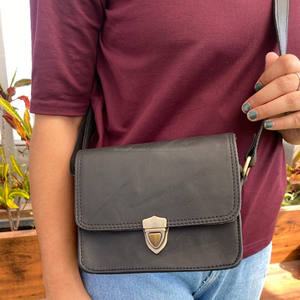 2024 New Fashionable Genuine Leather Crossbody <b>Bag</b> for Women Luxury Classic Full Grain Cowhide Leather Vintage Shoulder Handbags - Product Image 3