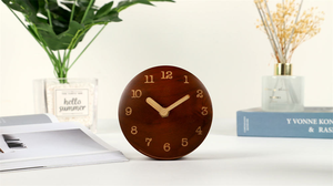 Reloj de Mesa 3D con Esfera de Madera - Product Image 4