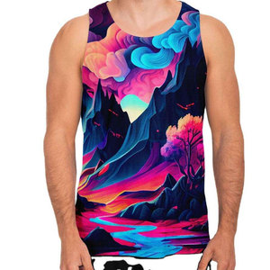 Vêtements de sport à séchage rapide, débardeur homme en coton et polyester, débardeur homme de haute qualité - Product Image 1