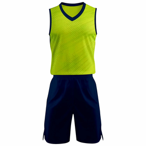 Conjunto de Uniforme de Baloncesto Sublimado Personalizado para Hombres y Jóvenes, Camisetas y Pantalones Cortos de Entrenamiento de Equipo de Tela de Malla Transpirable, Alta Calidad - Product Image 2