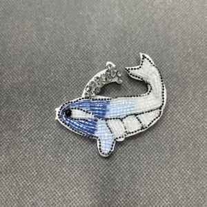 Llavero y Adorno para Bolso de Lujo Hechos a Mano con Bordado de Cuentas, Llavero para Coche con Cuentas de Semillas en Verde - Product Image 4