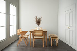 Sleek Minimalist Wooden Kitchen <b>Bench</b> Long <b>Indoor</b> Entryway Seat for Home Hallway and Kitchen - Product Image 6
