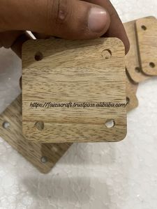 <b>Wooden</b> <b>Square</b> Weaving Cards/Tablets-Eco-Friendly for Intricate Textiles Sturdy Belts Straps & Garment Trims - Product Image 4