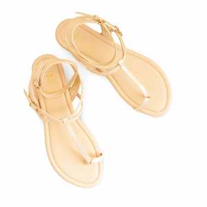 Sandale à talon doré FR5397 Style formel pour femme - Product Image 1