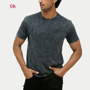 <b>Mens</b> Oversized Acid Wash T-<b>Shirts</b> <b>Men's</b> Acid Wash Tee Custom Logo Print <b>Men's</b> Acid Washed Heavy Oversized T <b>Shirts</b> - Product Image 3