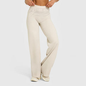 Ensemble 2 pièces personnalisé avec logo pour femme, pour gym, yoga, pilates, respirant, taille élastique, haute qualité, doux, très extensible, OEM - Product Image 6