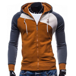 Sudadera con Capucha Raglán en Contraste para Hombre, Sudadera con Bolsillo Delantero, Logotipo Personalizado, Ropa Urbana de Invierno, 100% Algodón, Tejido Sólido - Product Image 5