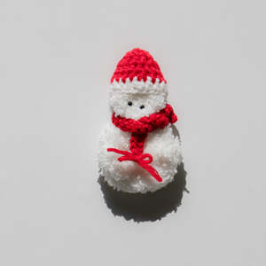 Ensemble de bonhomme de neige Anywool Moru Motif UNIQUEMENT - Product Image 5