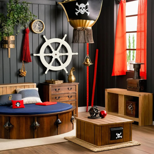 Rueda de Barco Náutica Clásica de Madera Blanca para Colgar en la Pared, Decoración Marítima Costera para el Hogar, la Oficina y la Casa de Playa - Product Image 4