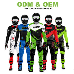 Ensemble de moto MTB AVT de qualité supérieure pour hommes et femmes, imprimé par sublimation, design élégant, impression sur écran en silicone, combinaison de course MX - Product Image 4