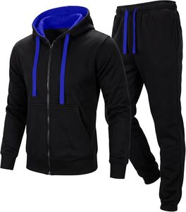 Ensemble de survêtement pour homme en polaire technique à fermeture éclair intégrale, personnalisé avec logo, respirant, séchage rapide, léger, avec sweat à capuche et imprimé tendance - Product Image 6