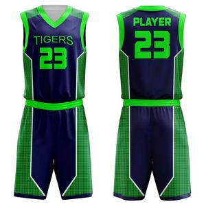 Uniformes de Baloncesto de Secado Rápido Personalizados de Alta Calidad, Conjunto Corto Unisex de Tallas Grandes - Product Image 1