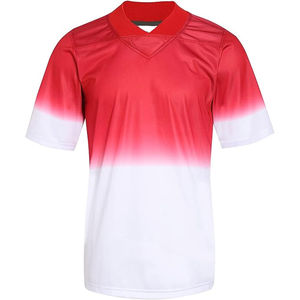 Camiseta de Fútbol Personalizada para Hombre, Manga Corta, Ropa Deportiva con Logotipo Frontal, Camisetas de Fútbol Personalizadas de Alta Calidad - Product Image 1