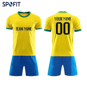 Uniforme de Fútbol Spofit de Alta Calidad, Personalizado con Nombre y Número, Manga Corta, Secado Rápido, Camiseta de Fútbol 2026 Selección Nacional - Product Image 5