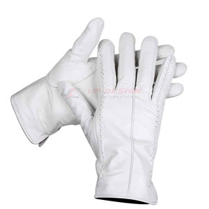 Custom Made Design Low Price High Quality Top Selling Wholesale Men's Winter Outdoor Leather <b>Gloves</b> Keeping <b>Warm</b> - Product Image 3