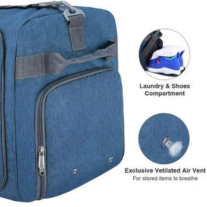 Large Capacity Gym Duffel <b>Bag</b> with <b>Wet</b> Pocket Sports Workout Travel <b>Bag</b> Waterproof Fitness Luggage <b>Bag</b> for Men and Women - Product Image 5