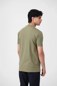 Camiseta Deportiva al por Mayor con Logotipo Personalizado para Hombre, Cuello Redondo, Corte Regular, Hombros Caídos, Ligera, Transpirable, Premium - Product Image 3