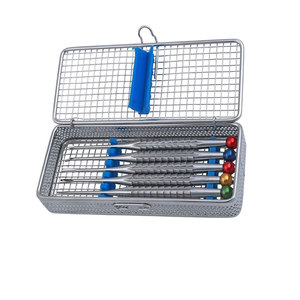 Kit de 5 Elevadores y Proximadores PDL Manuales de Acero Inoxidable para Procedimientos Dentales, Implantes Quirúrgicos y Medicina - Product Image 1