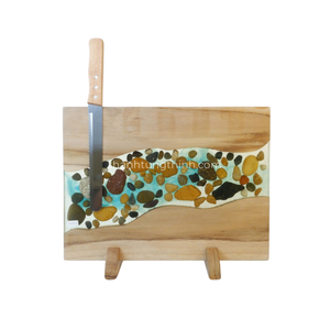 Porte-couteaux en bambou, support de rangement écologique pour cuisine avec emplacements pour couteaux et ustensiles, fabriqué au Vietnam - Product Image 5