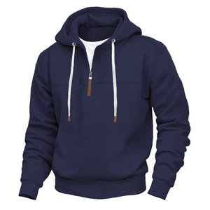 Direct Factory Manufacturer Professional Quality Men's <b>Sweatshirt</b> Hoodies Embroidered Logo Fleece Pocket Winter High Quality - Product Image 4