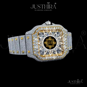 2026 Most Selling Waterproof Stainless Steel Fashion Moissanite <b>Diamond</b> <b>Watch</b> for Men Luxury Iced Durable Construction Available - Product Image 4