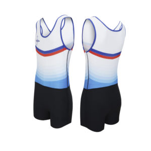 Combinaison de Rame Personnalisée Unisexe en Polyester Spandex, Tenue de Sport Sublimée pour l'Entraînement, Uniforme de Rame d'Été - Product Image 4