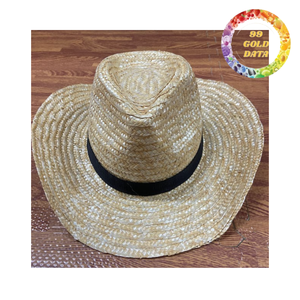 Sombrero Mexicano de Paja Natural Hecho a Mano para Fiestas en la Playa y Festivales - Product Image 2