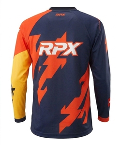 Maillot de cyclisme personnalisé, coupe-vent, séchage rapide, respirant, en polyester, grande taille, pour motocross - Product Image 2