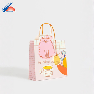 Bolsa de Regalo de Papel Estilo Artesanal para Regalos de Boda y Fiesta - Product Image 3