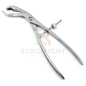 Pince à os Verbrugge 6 pouces, auto-centrante, à verrouillage rapide, instrument chirurgical orthopédique de qualité supérieure, Blush Surgical Hospital - Product Image 6