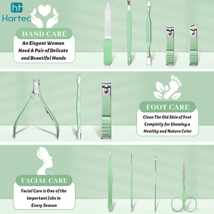 Salon Grade <b>Nail</b> Care Tools Kit Professional Stainless Steel Manicure and Pedicure Set Wholesale Finger Toe Clipper Set - Product Image 2