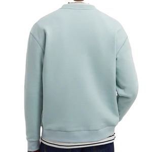 Sudadera de Cuello Redondo para Hombre, de Poliéster/Algodón, de Alta Calidad, Corte Regular, Lisa, con Impresión de Logotipo Personalizado, Estilo Urbano, Ecológica, para Primavera - Product Image 2