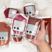 Base de brillant à lèvres liquide mat végétalien populaire pour DIY, en gros, en sachet