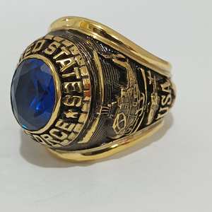 Bague de style personnalisé |   Bague de service personnalisée |   Options Or et Argent - Product Image 2