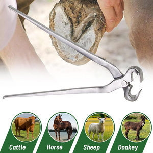 Cortador de Pezuñas de Acero Inoxidable de 15 Pulgadas, Herramienta Ergonómica de Alta Resistencia para Recortar Pezuñas de Caballos, Cuidado Equino Profesional - Product Image 6