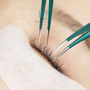 Pinces à cils en acier inoxydable réutilisables, durables, de haute qualité, avec logo personnalisé, design unique, prix avantageux - Product Image 4