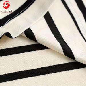 Camiseta de Manga Larga de Alta Calidad 100% Algodón con Estampado a Rayas Personalizado, Ecológica, Transpirable y con Logotipo y Diseño Personalizados - Product Image 5