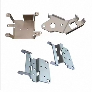 Composants en tôle d'acier inoxydable de haute qualité, fabriqués par emboutissage de précision, pour la personnalisation de machines, disponibles sur mesure. - Product Image 5