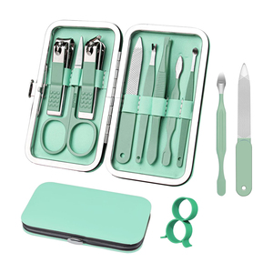 Portable Professional <b>Nail</b> Care <b>Kits</b> with Heavy Duty Stainless Steel Grooming Tools for Home and Travel Use - Product Image 1
